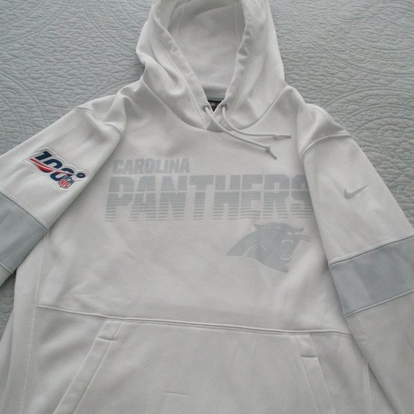 white carolina panthers hoodie